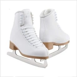 Patins Jackson 200 Blanc Enfant Lame MK I -Équipement De Hockey pdtimg 4980816b