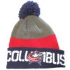 Bonnet NHL Columbus Blue Jackets Pompon -Équipement De Hockey product 9679869b